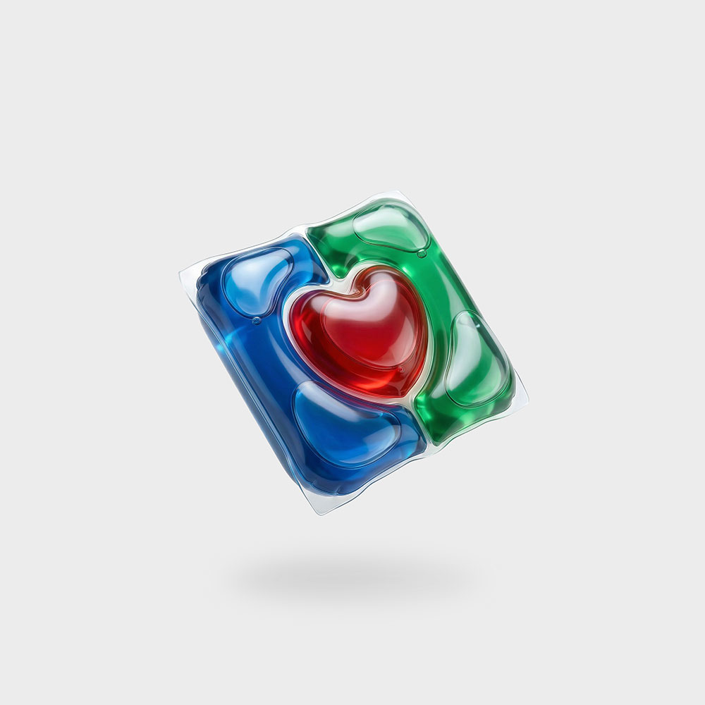 3-in-1 heart color